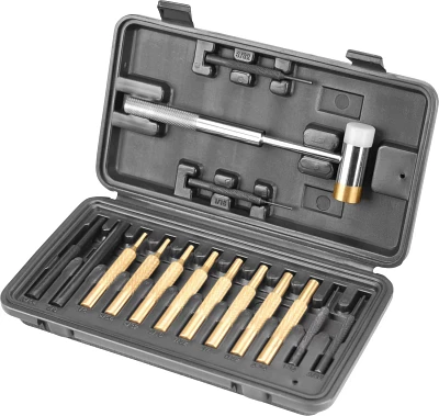 Wheeler Engineering 15-Piece Hammer and Punch Set                                                                               