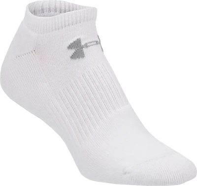 Under Armour Charged Cotton 2.0 No-Show Socks 6 Pack                                                                            