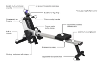 Stamina® 1130 Magnetic Rowing Machine                                                                                          