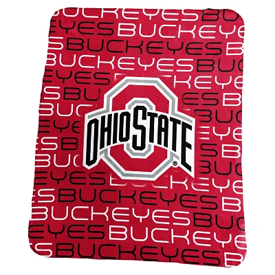 Logo™ Ohio State University 50" x 60" Classic Fleece Blanket                                                                  