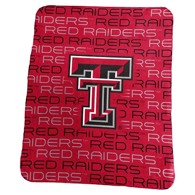 Logo™ Texas Tech University 50" x 60" Classic Fleece Blanket                                                                  