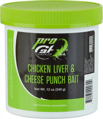 Pro Cat™ 14 oz. Chicken Liver and Cheese Punch Bait                                                                           