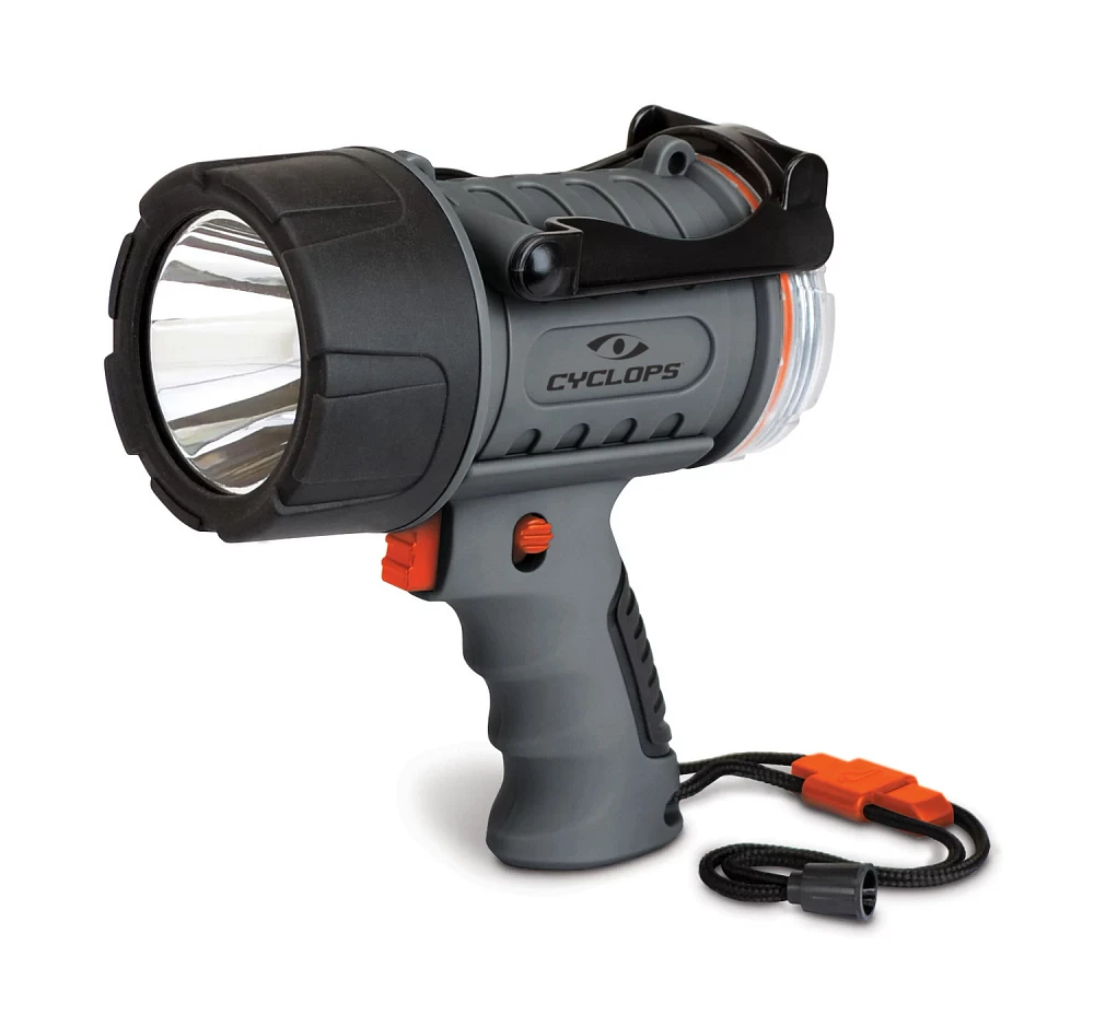 Cyclops 300-Lumen Rechargeable Waterproof LED Spotlight                                                                         