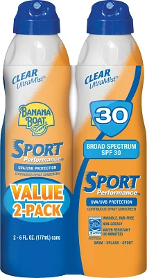 Banana Boat® Ultra Mist Sport Spray SPF 30 Sunscreen 2-Pack                                                                    