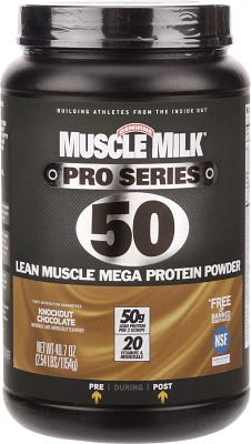 Muscle Milk Pro Series 50 Lean Muscle Mega Protein Powder 2.54 lbs                                                              