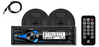 Dual Digital Media Receiver with Bluetooth and Speakers Set