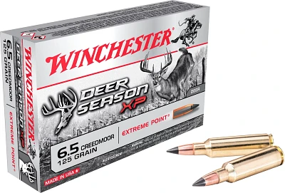 Winchester Deer Season XP 6.5 Creedmoor 125-Grain Rifle Ammunition - 20 Rounds                                                  