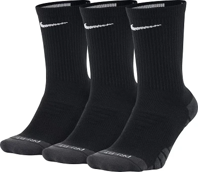 Nike Women's Dry Cushion Crew Training Socks 3 Pack                                                                             