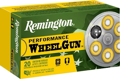 Remington Performance WheelGun .45 Colt 250-Grain Target Ammunition - 50 Rounds                                                 