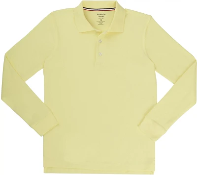 French Toast Boys' Long Sleeve Pique Polo Shirt                                                                                 