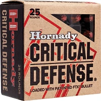 Hornady FTX Critical Defense .380 Automatic 90-Grain Handgun Ammunition                                                         