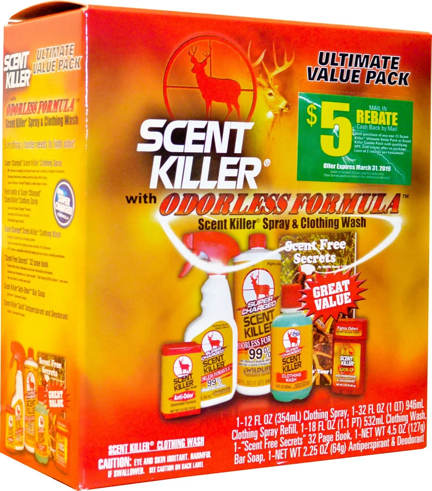 Wildlife Research Center Super Charged Scent Killer Ultimate Pack                                                               