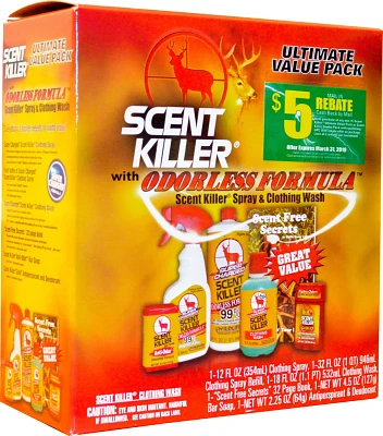 Wildlife Research Center Super Charged Scent Killer Ultimate Pack                                                               