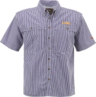 Drake Waterfowl Men's Louisiana State University Gameday Wingshooter's Short Sleeve Shirt                                       