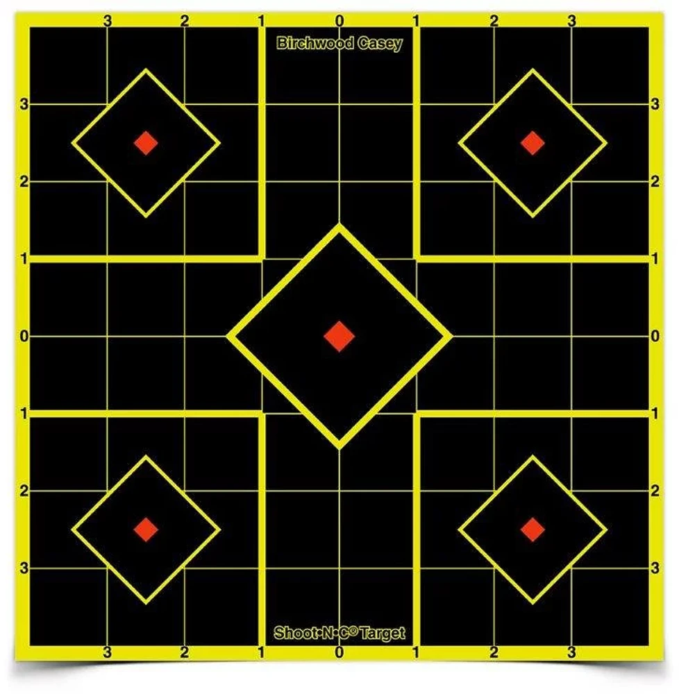 Birchwood Casey Shoot-N-C 12 in Sight-in Targets 5-Pack                                                                         