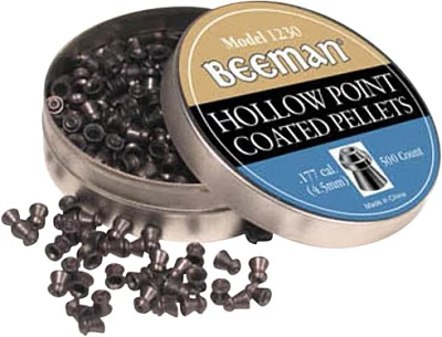 Beeman .177 Caliber Hollow Point Hunting Pellets 500-Pack                                                                       