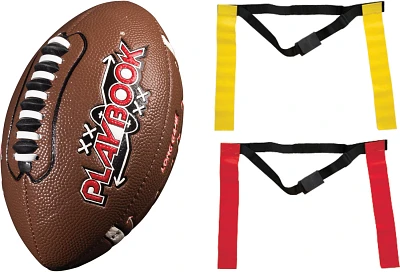 Franklin 10-Player Flag Football Set with PLAYBOOK Mini Ball                                                                    