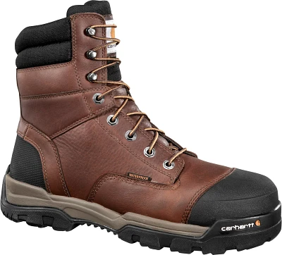 Carhartt Men's Ground Force 8 in Composite Toe Lace Up Work Boots                                                               