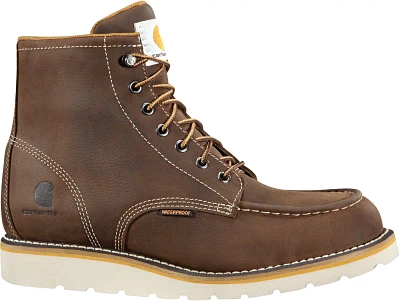 Carhartt Men's 6 in Moc Toe Wedge Lace Up Work Boots                                                                            