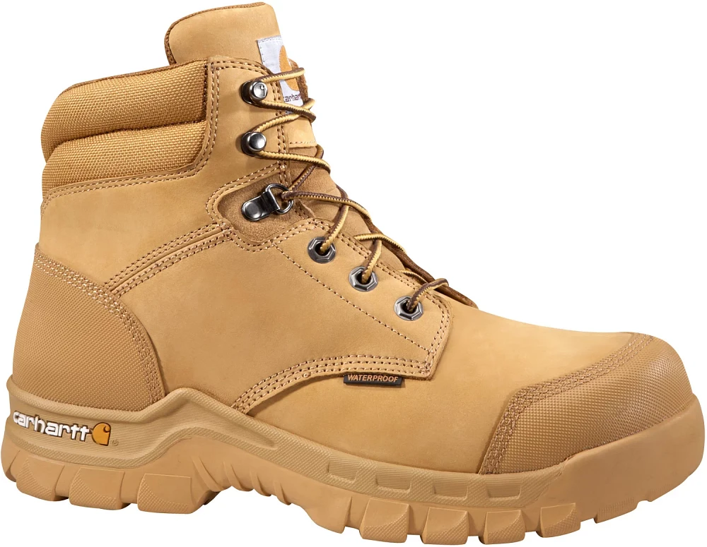 Carhartt Men's 6 in Rugged Flex Composite Toe Lace Up Work Boots                                                                