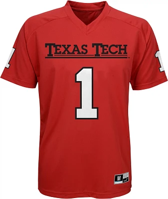 Gen2 Boys' Texas Tech University Football Jersey Performance T-shirt                                                            