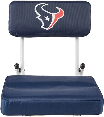 Logo Houston Texans Hardback Stadium Seat                                                                                       