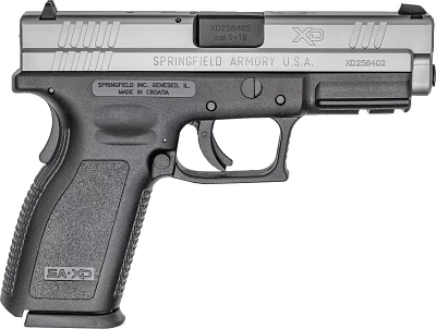 Springfield Armory XD Service CA-Compliant 9mm Luger Pistol                                                                     