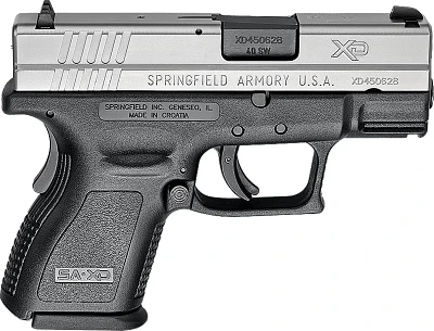 Springfield Armory XD Subcompact CA-Compliant .40 S&W Pistol                                                                    