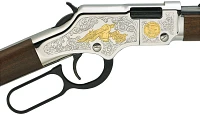 Henry Golden Boy 2nd Amendment Tribute .22 LR/Short Lever-Action Rifle                                                          