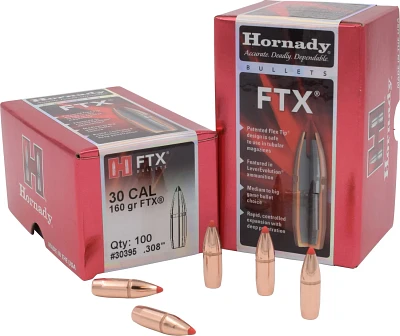 Hornady FTX .308 Winchester 160-Grain Bullets                                                                                   