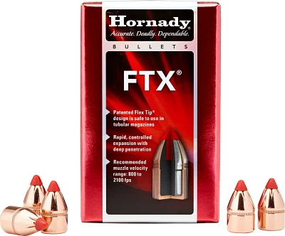Hornady FTX .38/.357 Magnum 140-Grain Reloading Bullets                                                                         