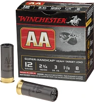 Winchester AA Super-Handicap Target Load 12 Gauge 8 Shot Shotshells - 25 Rounds                                                 