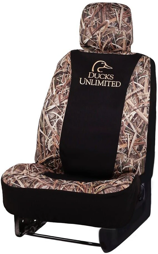 Ducks Unlimited Low Back Neoprene 2.0 Camo Seat Cover                                                                           