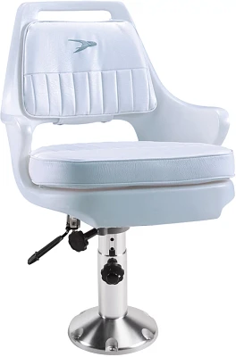 Wise Pilot Helm Chair with 12 - 18 in Adjustable Pedestal and Seat Slide                                                        