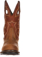 Rocky Men's Original Ride Branson Saddle Roper Western Boots                                                                    