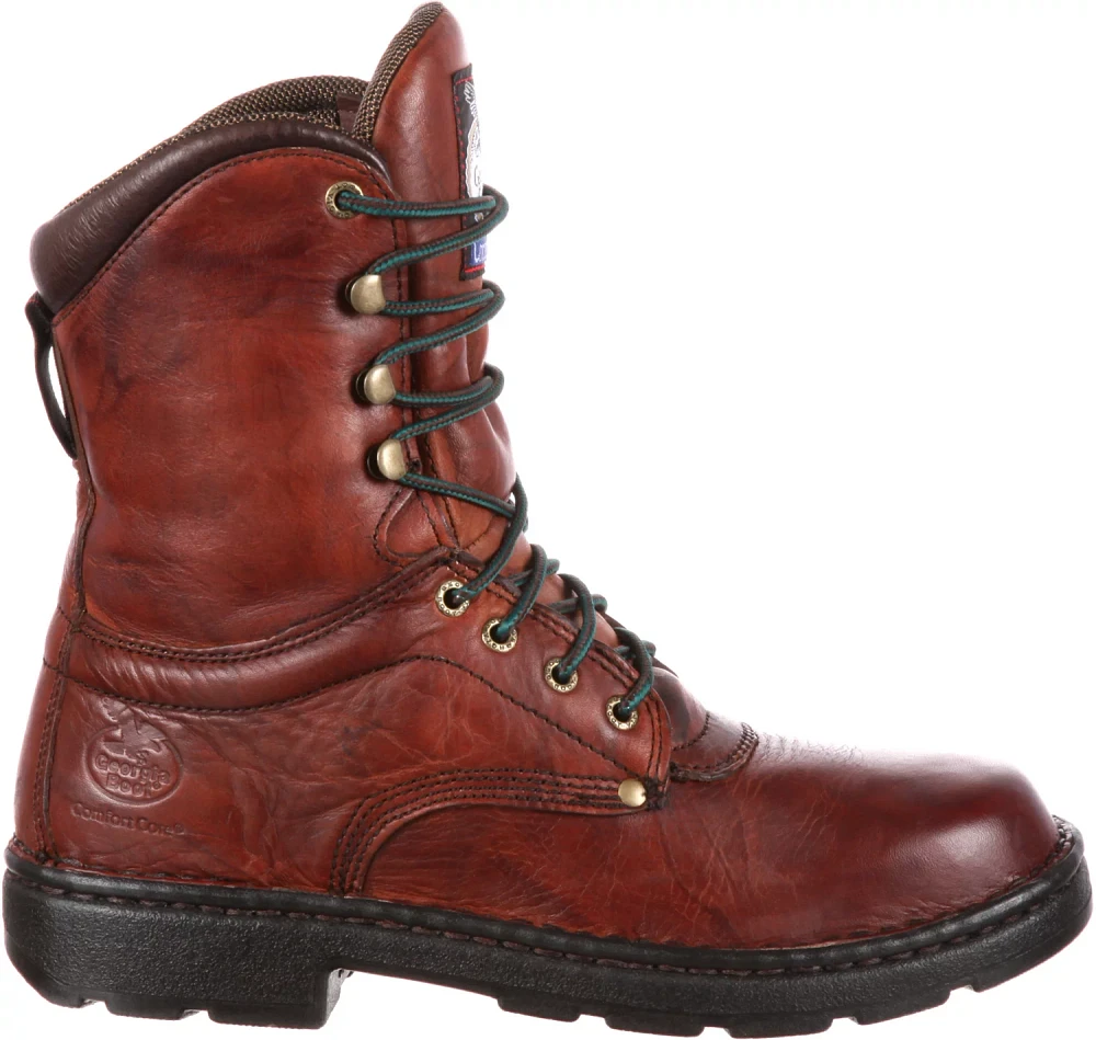 Georgia Men's Eagle Light Lace Up Work Boots                                                                                    