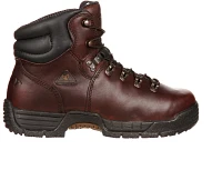 Rocky Men's Mobilite EH SR Steel Toe Waterproof Lace Up Work Boots                                                              