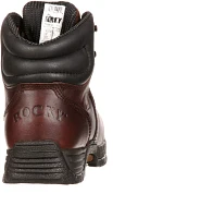 Rocky Men's Mobilite EH SR Steel Toe Waterproof Lace Up Work Boots                                                              