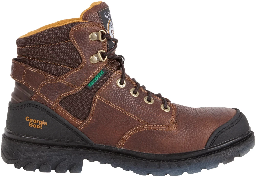 Georgia Men's Zero Drag EH Steel Toe Lace Up Work Boots                                                                         