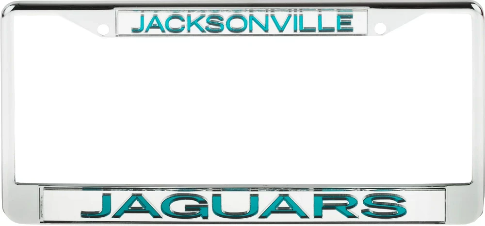 Stockdale Jacksonville Jaguars Mirrored License Plate Frame                                                                     