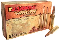 BARNES VOR-TX .338 Lapua Magnum 280-Grain LRX Boat Tail Centerfire Rifle Ammunition                                             