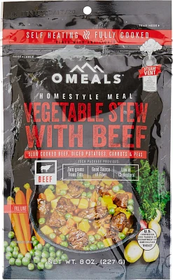 O Meals Homestyle 8 oz Precooked Self-Heating Vegetable Beef Stew                                                               