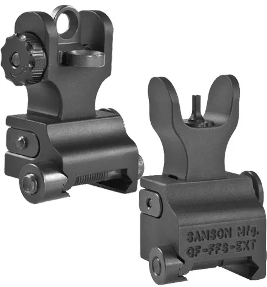 Samson Manual Folding A2 Front/Rear Sight Set                                                                                   