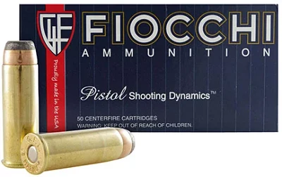 Fiocchi Shooting Dynamics .44 Remington Magnum 240-Grain Centerfire Handgun Ammunition                                          