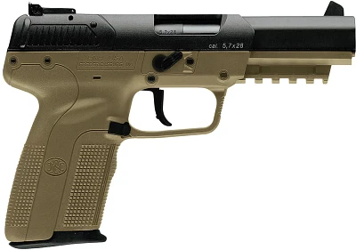 FN Five-seveN FDE/BLK 5.7x28 Full-Sized 10-Round Pistol                                                                         