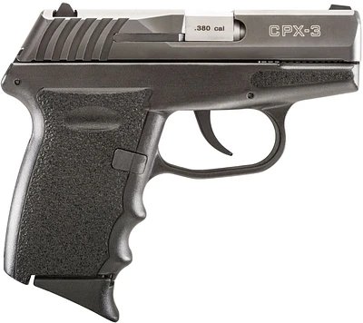 SCCY CPX-3 Carbon Black .380 ACP Pistol                                                                                         