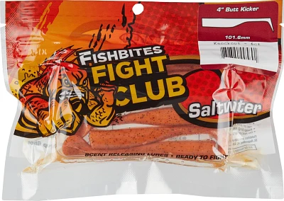 Fishbites FFC Butt Kicker Unrigged Plastic Swimbaits 6-Pack                                                                     