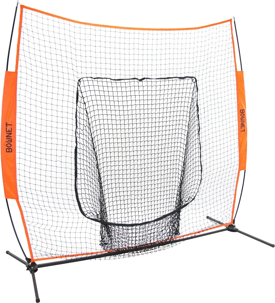 Bownet Big Mouth X 7 ft x 7 ft Portable Baseball Hitting Net                                                                    