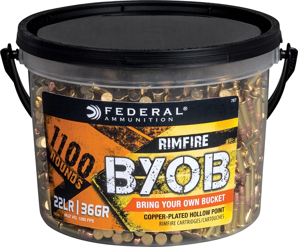 Federal Premium BYOB .22 LR 36-Grain CPHP Rimfire Ammunition                                                                    