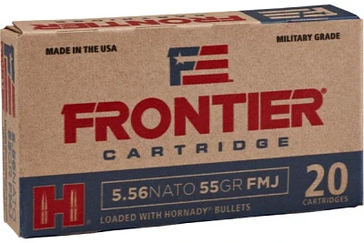 Hornady Frontier .223 Remington 55-Grain Centerfire Rifle Ammunition - 20 Rounds                                                